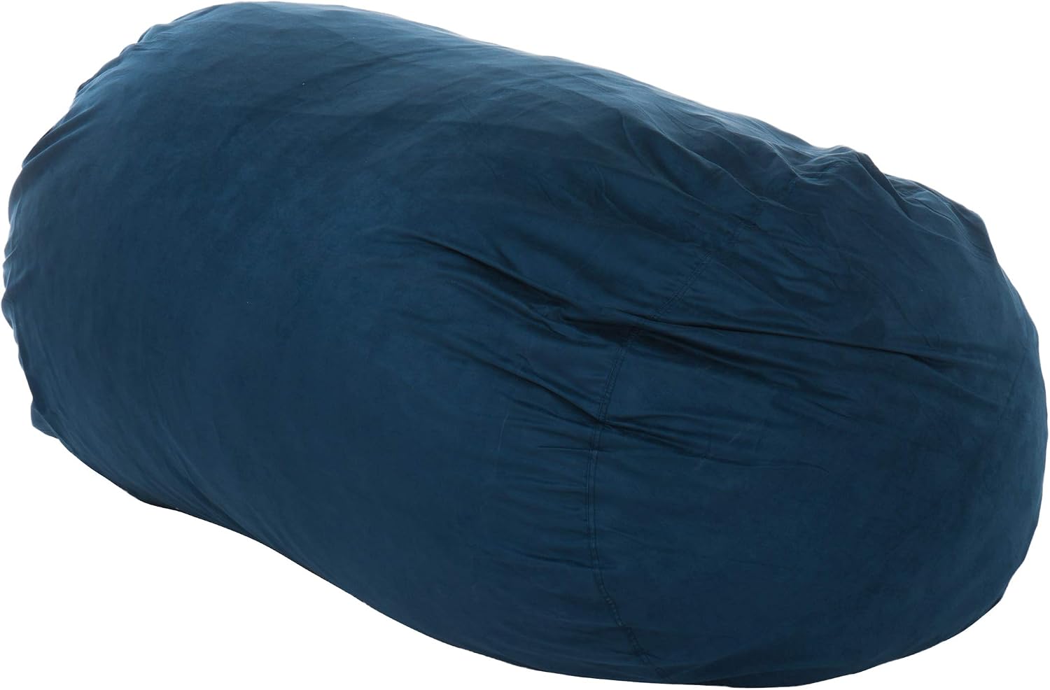 Christopher Knight Home Great Deal Furniture Haley 6 Ft Faux Suede Microfiber Bean Bag (Blue)