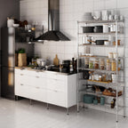14" Deep x 36" Wide x 74" Height Wire Shelving Kit | 8-Tier | NSF Commercial Storage Rack Unit