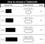 Tyrot Black Grey White Rectangle Tablecloth Modern Geometric Table Cover Waterproof Wrinkle Resistant Table Cloth for Dining Kitchen Party Picnic Patio Indoor and Outdoor 60x84 Inches