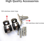 Upgraded Skateboard Wall Mount Skateboard Hanger, Skateboard and Longboard Wall Rack, Skate Board Holders-Lengthen