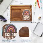 School Secretary Gifts Sticky Note Holder, Thank You Gift for School Secretary, Office Assistant, Administrative Staff, Education Appreciation Week, Graduation or Holiday PB023
