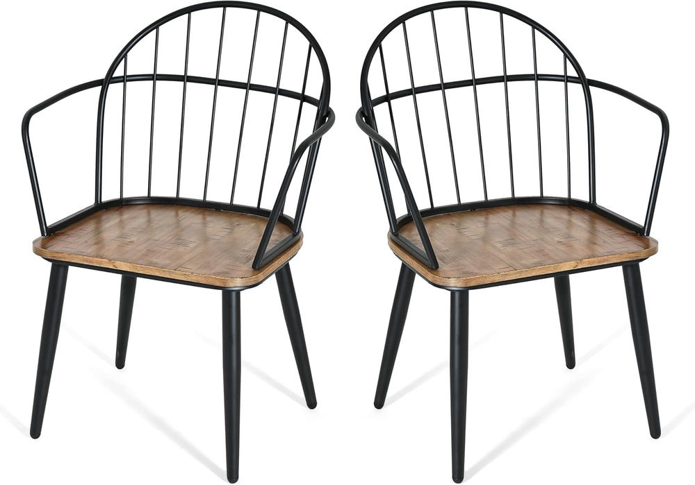 Christopher Knight Home Drats Dining Chairs Set of 2, Accent Dining Chair, Bi...
