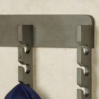 Touch of Class Wooden Ball Cap Display Wall Rack - Gray - Triple, 30 Slots - Baseball Hat Display - Made of Wood - Class Racks for Hats - Organizer for Bedroom, Living Room, Entryway