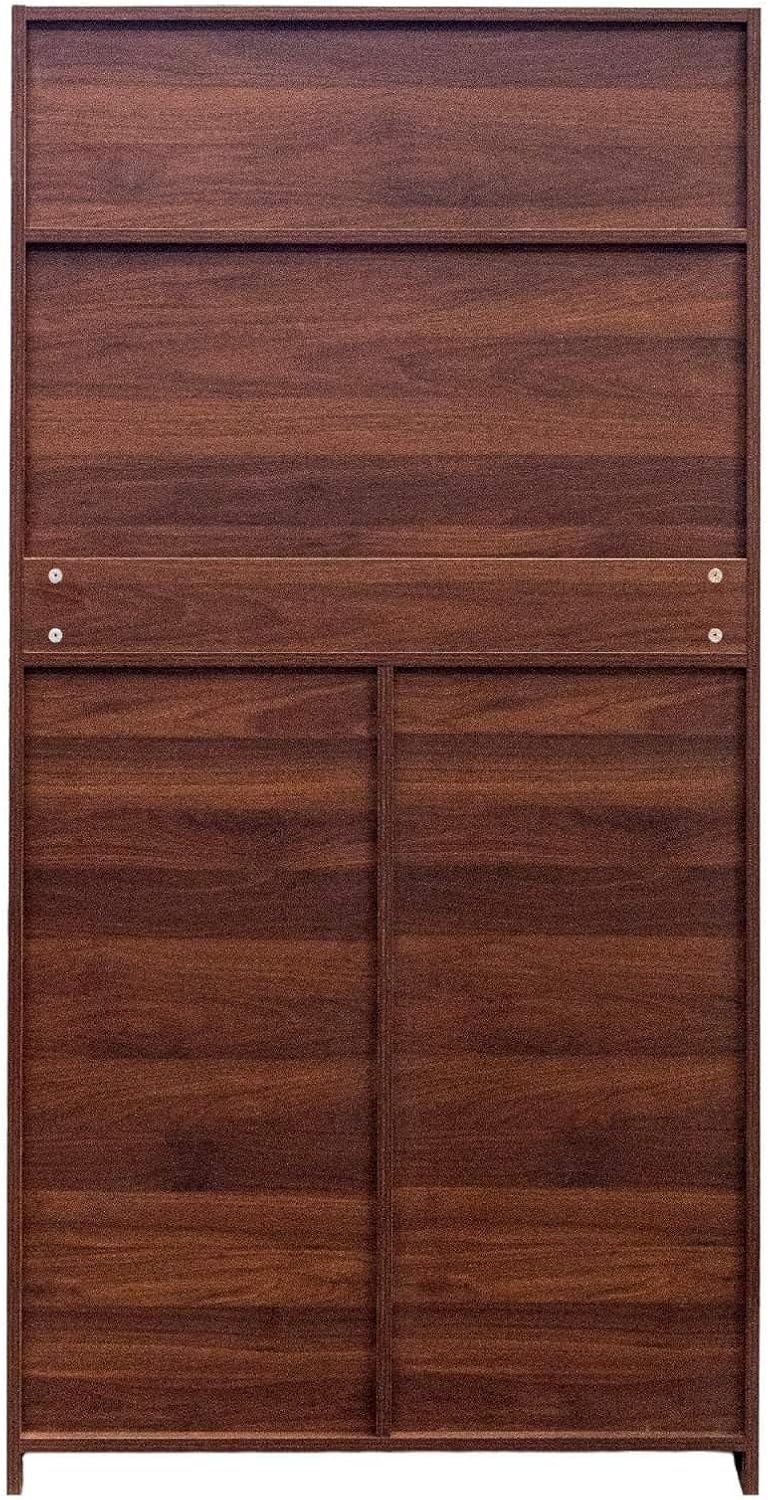 Kitchen Pantry Cabinet with Doors & Shelves, 62.8" Freestanding Cupb...