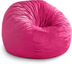 Hobestluk 3FT Bean Bag Chair Giant Bean Bag Chairs for Adults Large Bean Chairs with Removable Cover, Beanbag Chair with Filler, Adult Bean Bag Chairs for Living Room, Bedroom