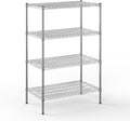 21" Deep x 36" Wide x 54" Height Wire Shelving Kit | 4-Tier | NSF Commercial Storage Rack Unit