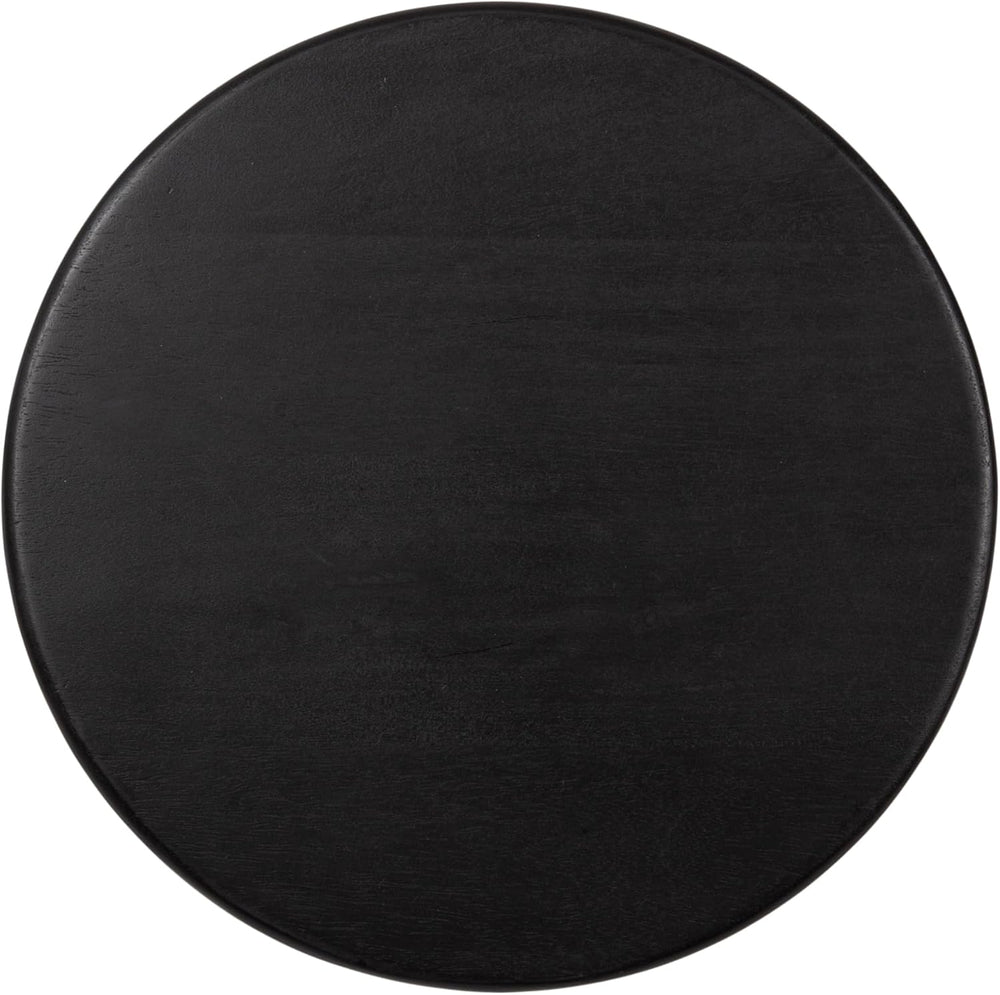 Kate and Laurel Solbrett Modern Sophisticated Round Side Table, 12 x 12 x 22,...