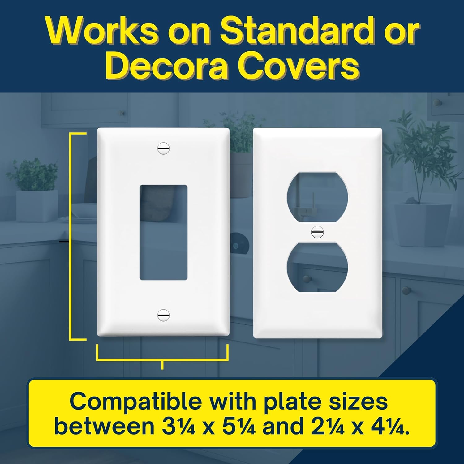 BeraTek Power Perch Wall Outlet Shelf with Cord Storage Strap - Declutter & Reclaim Bathroom Counter Space - Echo Dot Stand, Homepod Mini Wall Mount, Smart Home Devices Organizer - White, 2-Pack