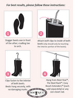 Original Boot Hanger - Space Saver; Shoe Storage; Winter (Set of 3)