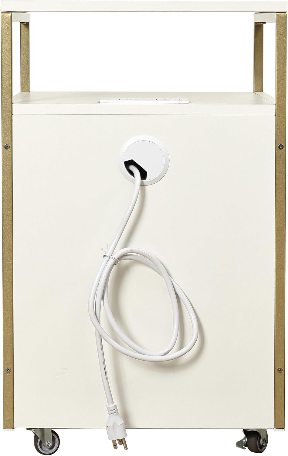 Techni Mobili 2‑Drawer Rolling File Cabinet with Lock, USB & Power Outlet...