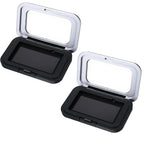 2 Pcs Magnetic Bobby Pin Holder - Portable Strong Magnet Organizer for Hair Pins, Paperclips & Metal Accessories, Travel Friendly for Makeup Bag, Vanity & Office