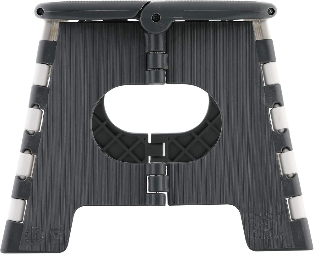 axentia Klapphocker, aus Kunststoff, Faltbarer Tritthocker stabil bis 150 kg,...