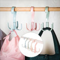360° Rotating Four-Claw Hanger Hook for Closet Multi-Purpose Space-Saving Organizer for Bags Belts Hats and Accessories