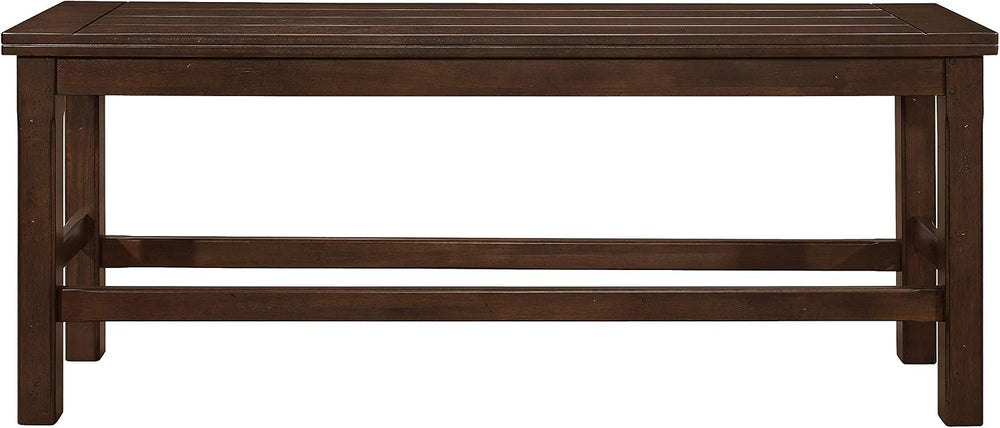 Lexicon Ellyza Counter Height Bench, Dark Brown