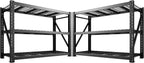 Bepatio 8250LBS Garage Shelving Heavy Duty Storage Shelves Industrial Metal Shelving Adjustable 3-Tier Shelves for Garage, Warehouse Basement Storage Room 24" D × 60" W × 66" H