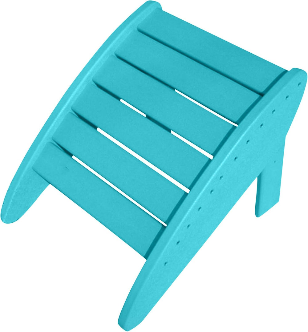 Phat Tommy Poly Adirondack Chair Ottoman - Outdoor Chair Footrest - All Weath...