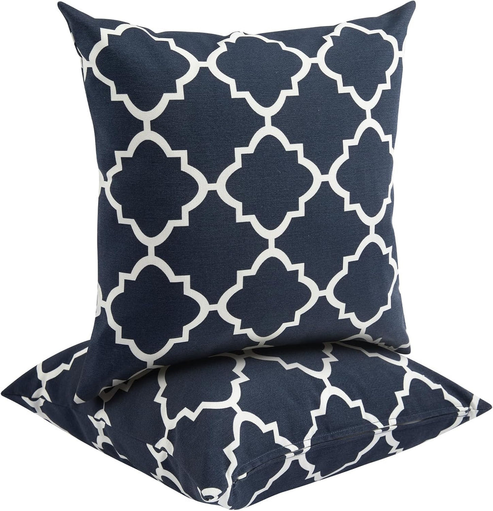 Outdoor Throw Pillows Water Resistant 18x18 inch,Decorative Throw Pillow with...