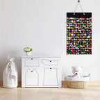 PACMAXI Hanging Shoe Charm Holder with 224 Holes