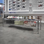 18" Deep x 60" Wide x 14" Height Wire Shelving Kit | 2-Tier | NSF Commercial Storage Rack Unit