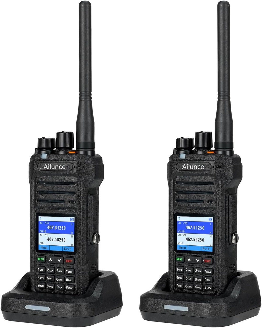 Retevis Ailunce HA1G GMRS Radio, Rugged Two Way Radio for Offroad(2 Pack)
