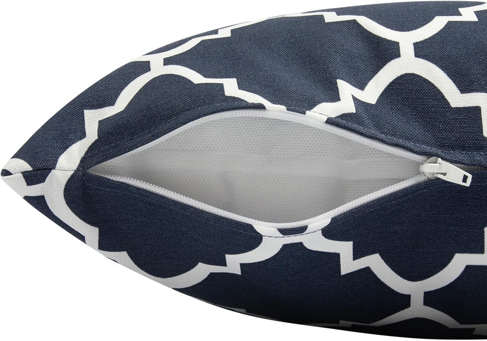 Outdoor Throw Pillows Water Resistant 18x18 inch,Decorative Throw Pillow with...