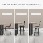 Signature Design by Ashley RaleHadd Barstool, 2 Count, Light Brown