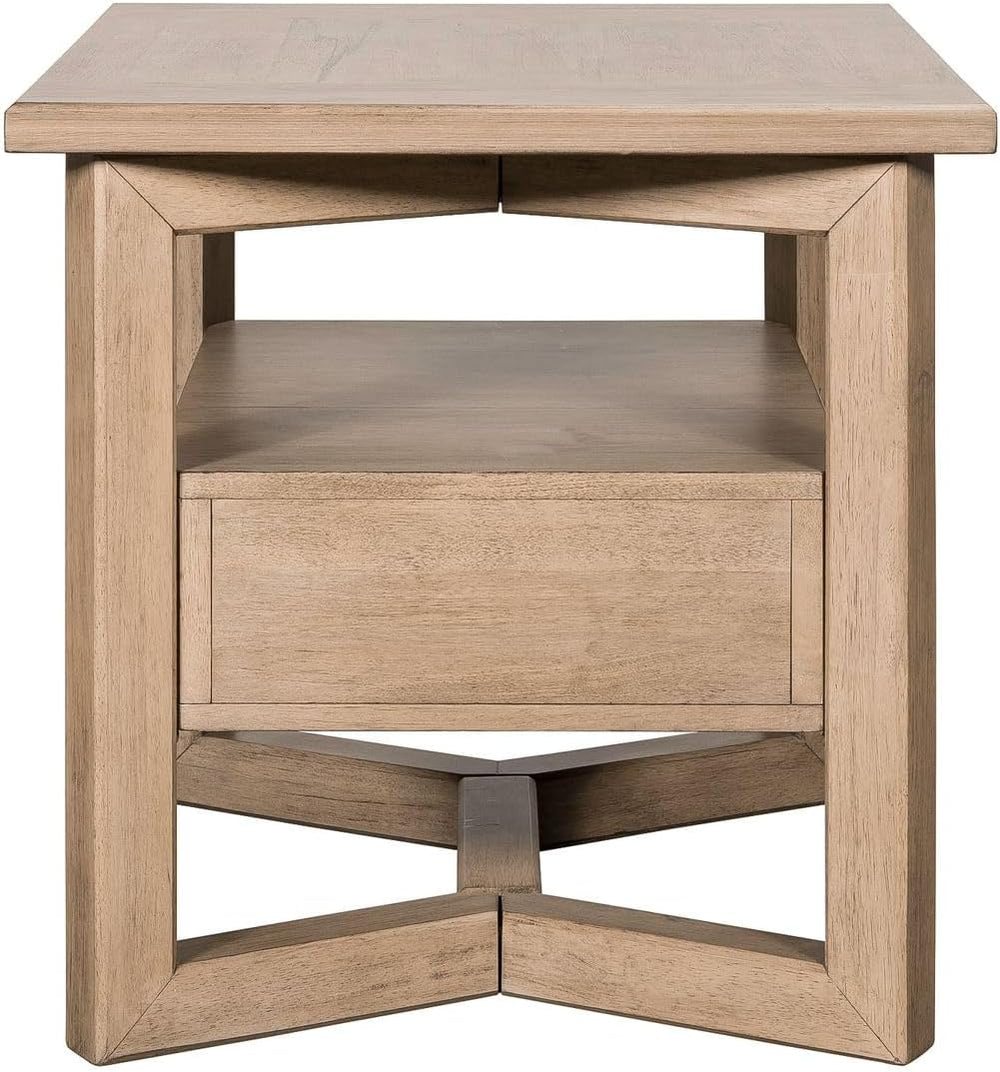 Liberty Furniture Proximity Place Living Room Rectangular End Table Transitio...