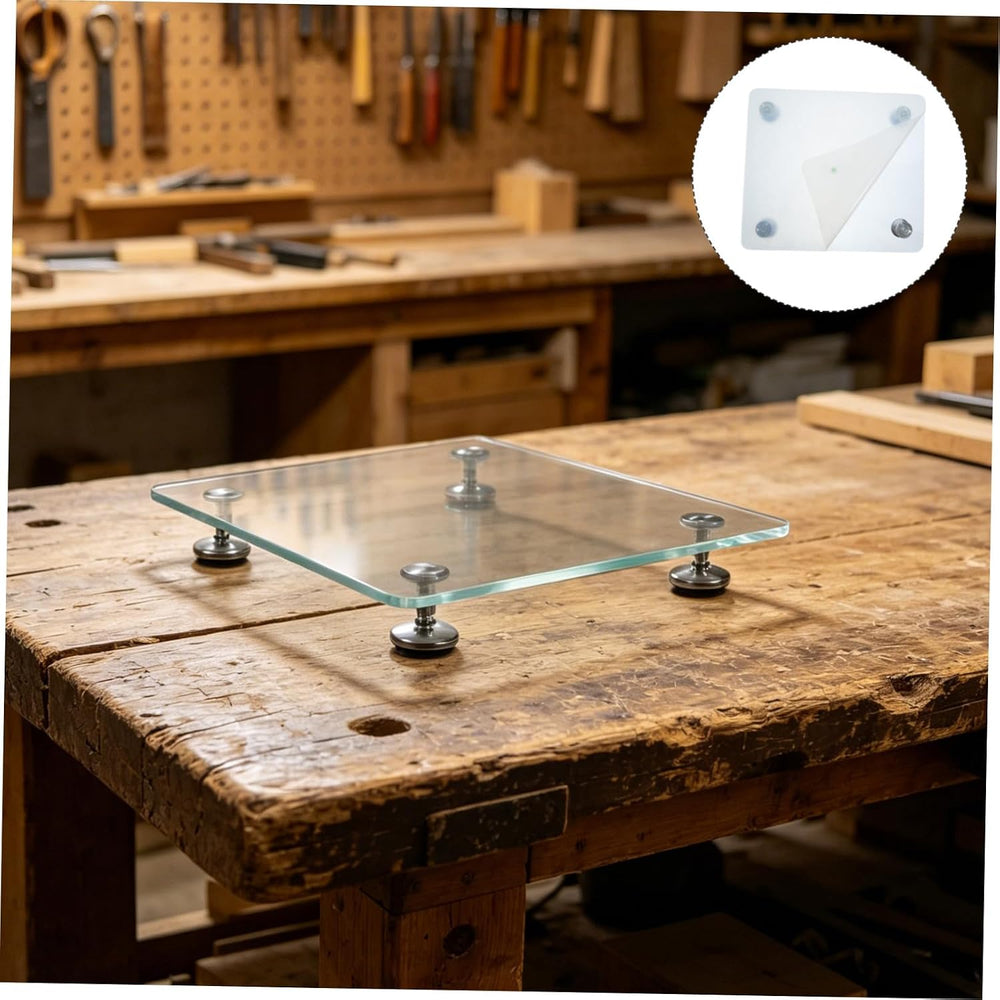 PRETYZOOM Adjustable Acrylic Leveling Platform with Stable Tabletop for Epoxy...