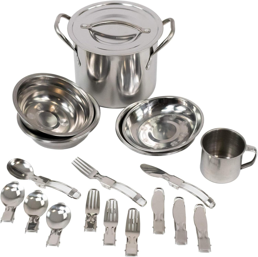 New & Improved! Emergency Cooking Fuel Premium Storage Set, 20+ Year Shel...
