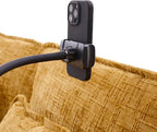 Ball & Cast Modular L Shaped Sectional Sofa,Comfy Cloud Couch W/Movable Storage Ottoman,4 Seater Sectional Sofa W/USB Charging Port,Phone Holder&Side Pocke,Chenille Fabric,for Living Room,Yellow,109"