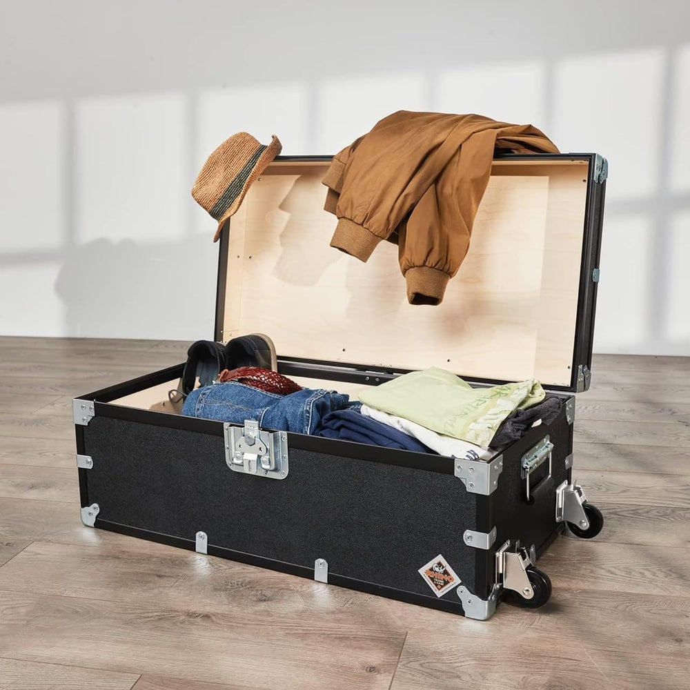 Rhino Indestructo Large Airline Travel Trunk, Road Case, ATA Footlocker | 32&...
