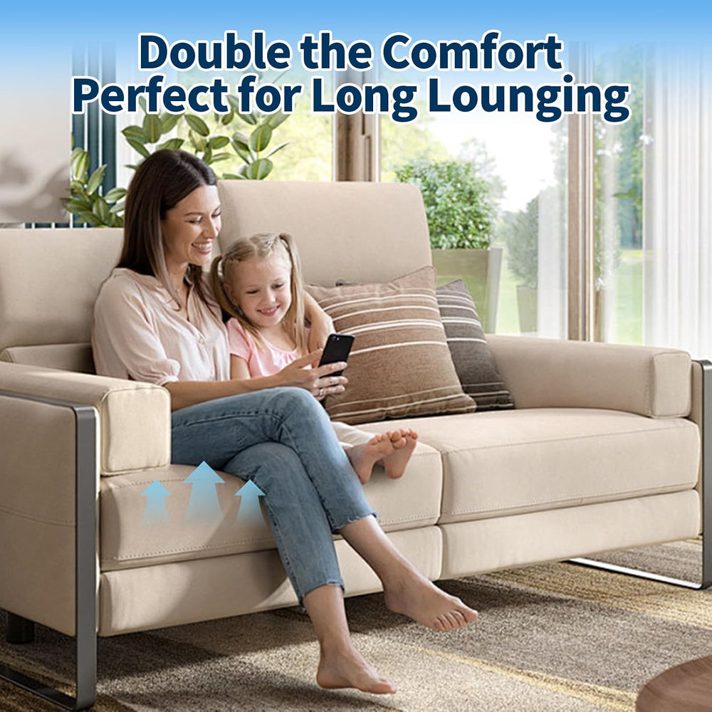 Upgraded 2-in-1 Couch Cushion Support for Sagging Cushions 22x22x2.4 - Under ...