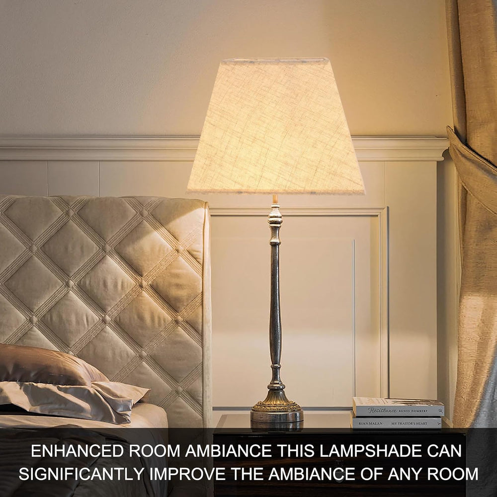 Lamp Shades Set of 2, 8''x8''Top, 13''x13''Bo...