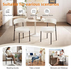 SoarFlash Kitchen Table and Chairs for 2, 31.5" Dining Table Set for 2 with Upholstered Chairs, 3 Piece Kitchen Table Set with Storage Shelf for Small Space, Apartment