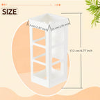 2 Set Hair Tool Organizer Wall Mount, Hanging Bathroom Hair Tool Organizer for Curling Iron, Flat Iron, Straightener and Hair Dryer Bathroom Storage and Organizer