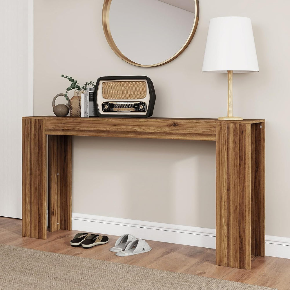 Spaco 63'' Narrow Long Console Table,Farmhouse Entryway Table Sofa Ta...