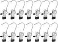 30 Pack Boot Hanger Legging Organizer for Closet, Boot Holder, Hanging Clips, Portable Multifunctional Hangers Single Clip Space Saving for Jeans, Hats, Tall Boots, Towels(Black)