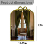 Baroque Decorative Mirror, European-Style Retro Gold Style Baroque Wall Hanging European-Style Makeup Mirror, Bathroom Mirror, Palace,Can be Used for Decoration