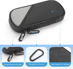 Insulin Travel Case Diabetic with 2 Reusable Ice Packs for Insulin Pen and Other Diabetic Supplies, Insulin Cooler Travel Case for The Daily Life and Trip, Black with Gray