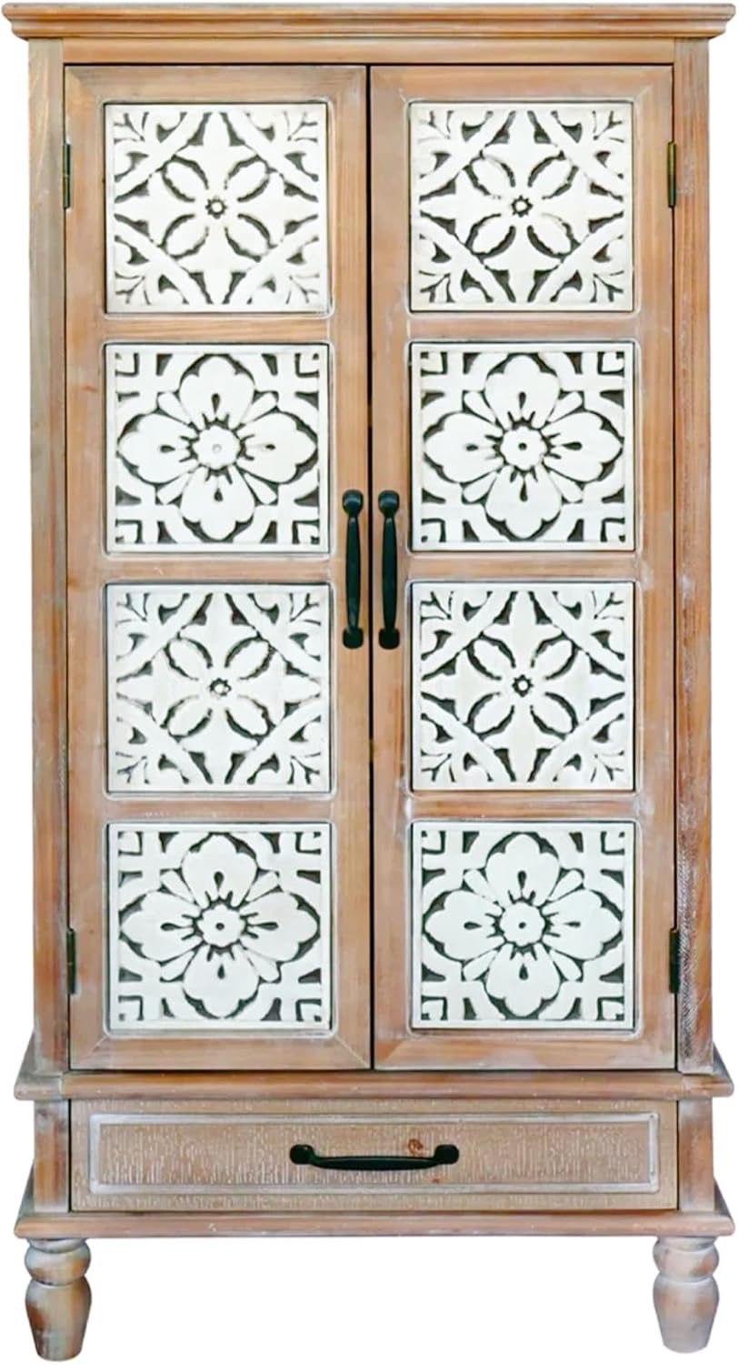 LKTART KTART 55'' Tall Kitchen Cabinet,Narrow Pantry Storage Cabinet ...