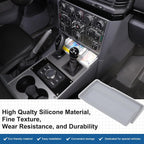 Gear Shift Center Console Front Tray Organizer Compatible with INEOS Grenadier 2020-2024, Center Console Organizer Insert Tray Accessories (Gray)