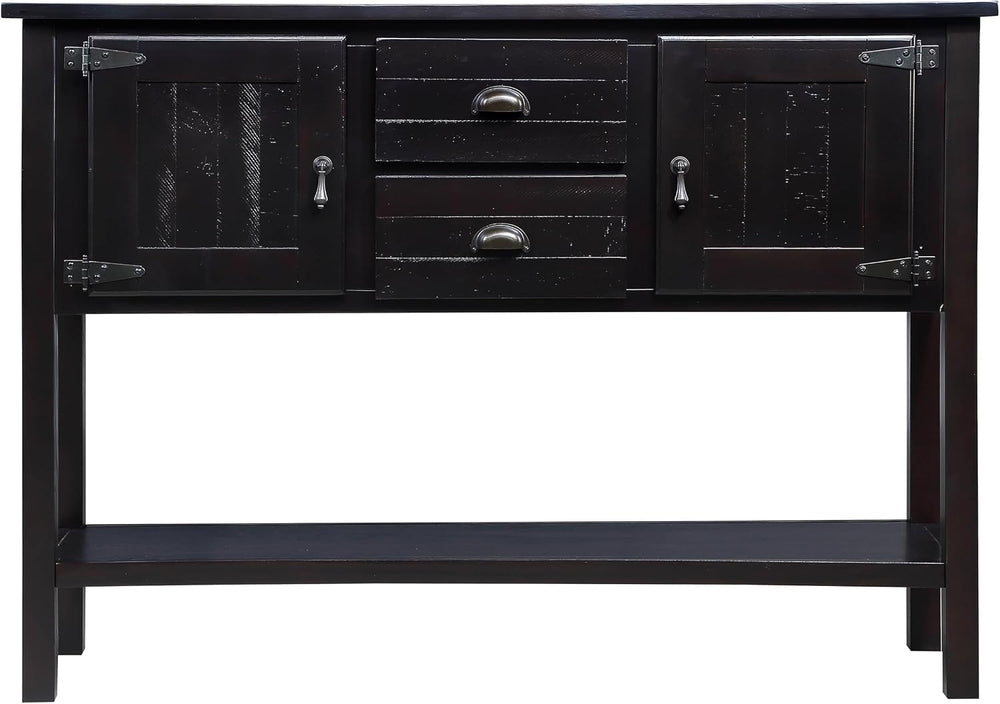 Knocbel Farmhouse 48 Inches Long Console Table for Entryway, Entry Hallway Fo...