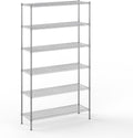 18" Deep x 54" Wide x 96" Height Wire Shelving Kit | 6-Tier | NSF Commercial Storage Rack Unit