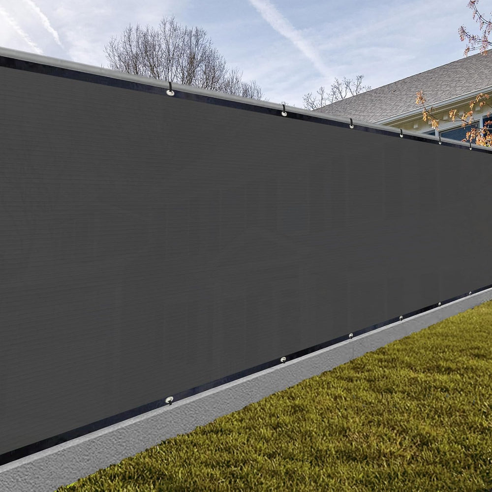 SUNNY GUARD 4' x 24' Privacy Fence Screen, Heavy Duty HDPE Mesh