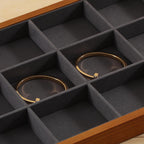 Wood Jewelry Organizer, Grey Jewelry Organizer, Premium Jewelry Tray For Watch, Bangle