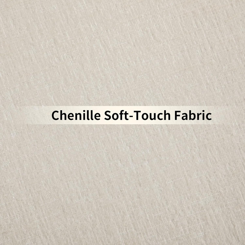 Chifee & Vingol 88.6" W Oversized Chaise Lounge Upholstered Bedroom ...