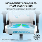 Razer Iskur V2 X NewGen Ergonomic Gaming Chair — Built-in Lumbar Support, Cooltouch Gen-2 EPU Leather, Ultra-Wide Seat Base, Adjustable 152 Degree Recline, Foam Cushions — Cinnamoroll Edition