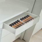 Eujgoov Coffee Capsule Storage Tray 25 Pods Holder Drawer with Sliding Design Space Saving