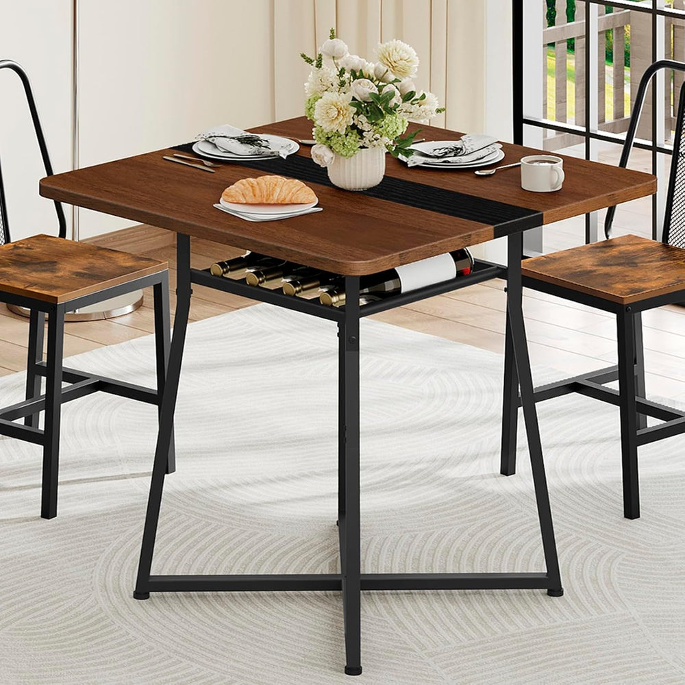 YATINEY Dining Table, 29.5'' Kitchen Table, Dining Room Table with Wi...