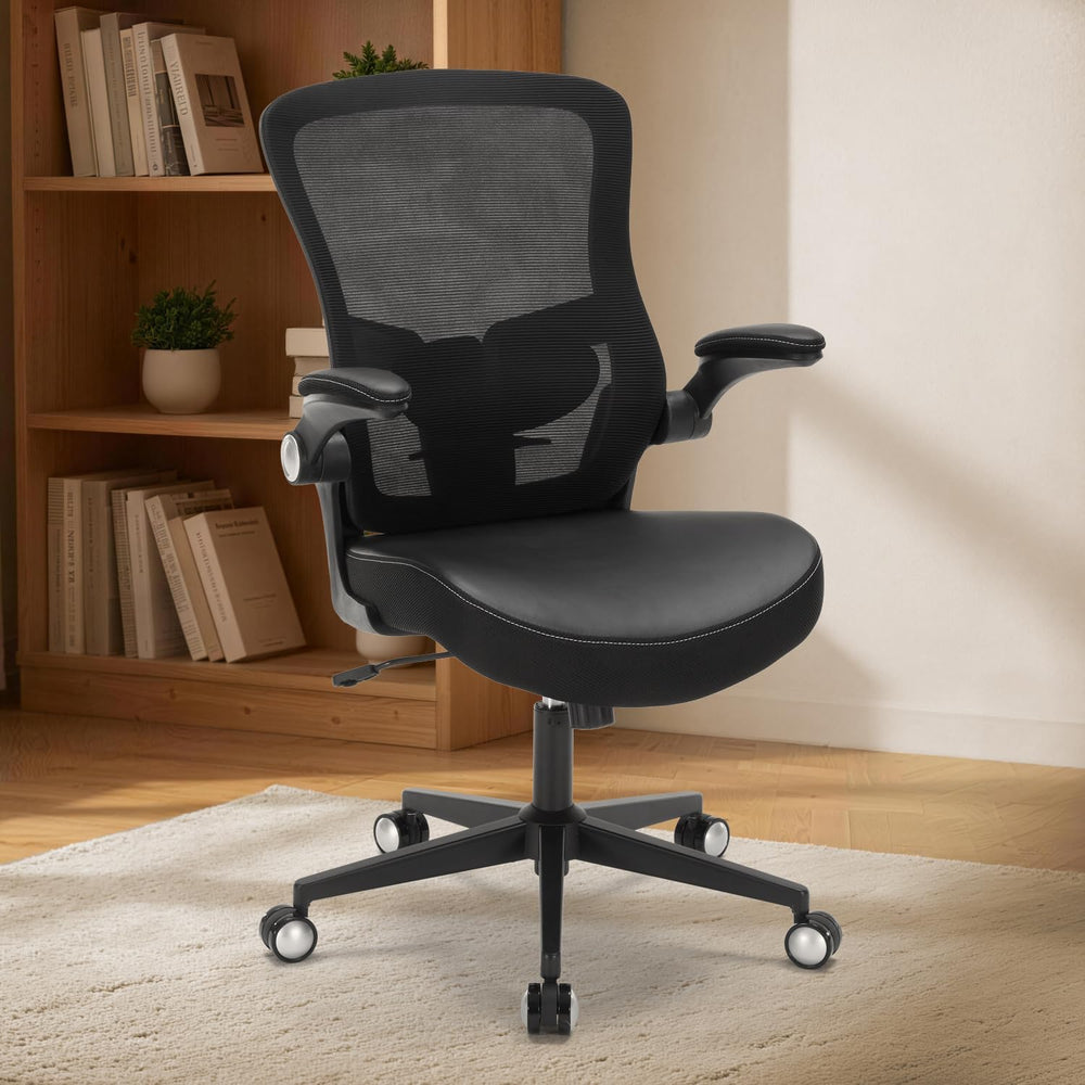 Heavy Duty Office Chair, 400lbs Ergonomic Desk Office Chair for Heavy People,...